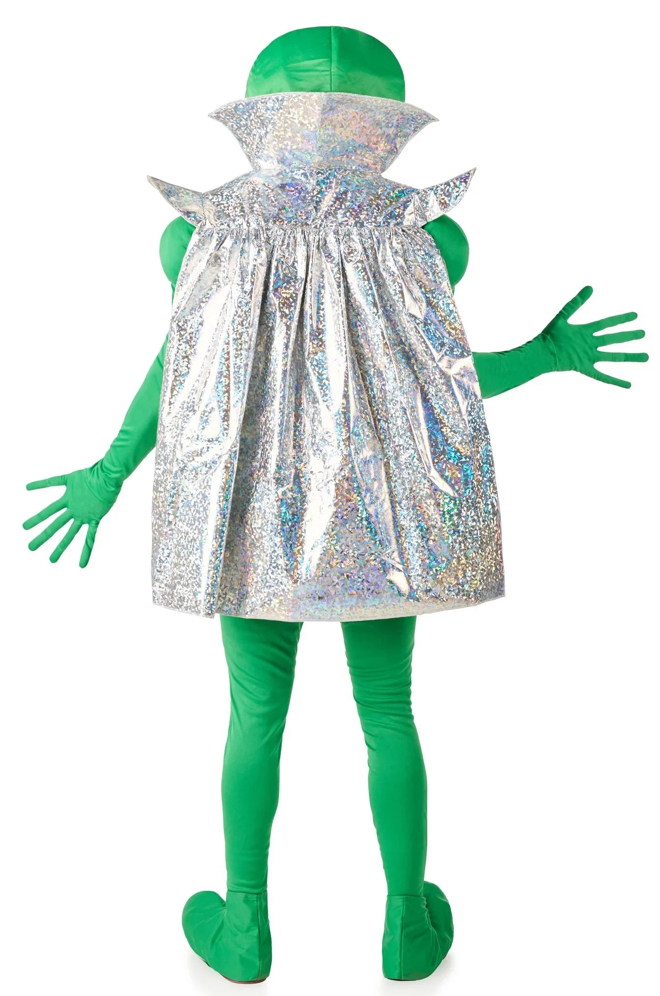 Disfraz de Alien Extraterrestre con Capa para Adulto Extraterrestres Kimokawaii